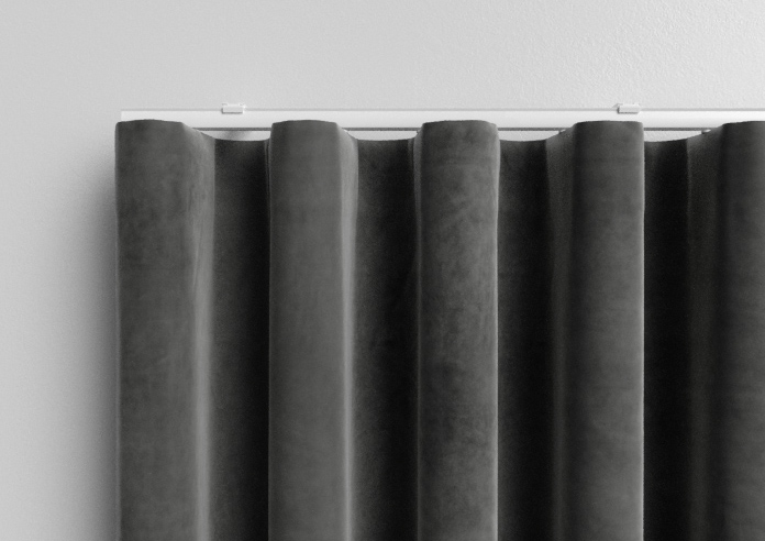 Ultra Luxe Velvet, Dark Grey - Made to Measure Curtains - Image 13